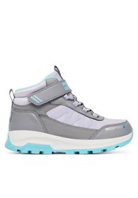 skechers - Śniegowce Skechers. Kolor: szary