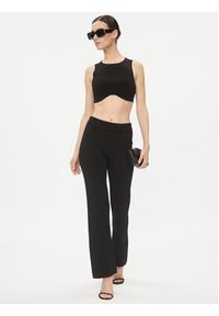 Bruuns Bazaar Spodnie materiałowe Anemones Lyna BBW3521 Czarny Slim Fit. Kolor: czarny. Materiał: wiskoza #3