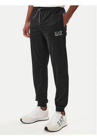 EA7 Emporio Armani Dres 7M001320 AF12449 Czarny Regular Fit. Kolor: czarny. Materiał: syntetyk #4