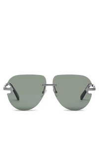 OFF-WHITE - Off-White Okulary przeciwsłoneczne OERI14L Szary. Kolor: szary #3