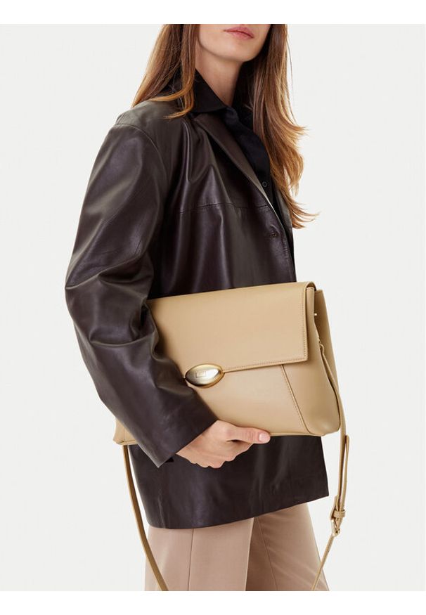 Gino Rossi Torebka CEO-PEARL-LX1050 Beżowy. Kolor: beżowy