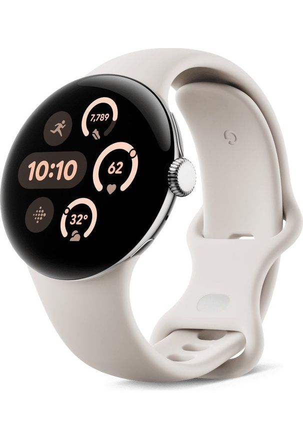 GOOGLE - Smartwatch Google Pixel Watch 3 (41mm) LTE porcelain. Rodzaj zegarka: smartwatch