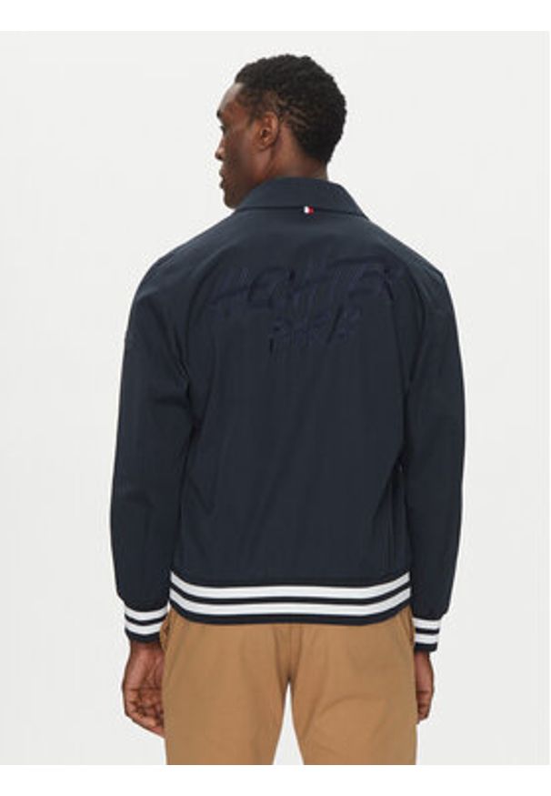 Hechter Paris Kurtka bomber 50131 151203 Granatowy Regular Fit. Kolor: niebieski. Materiał: bawełna