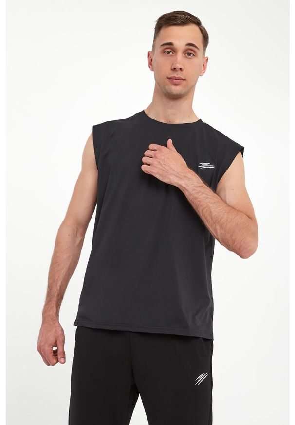 Plein Sport - T-shirt męski tank top PLEIN SPORT. Styl: sportowy
