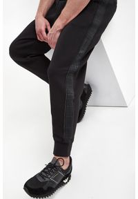 Emporio Armani - Spodnie dresowe męskie EMPORIO ARMANI. Materiał: dresówka #3