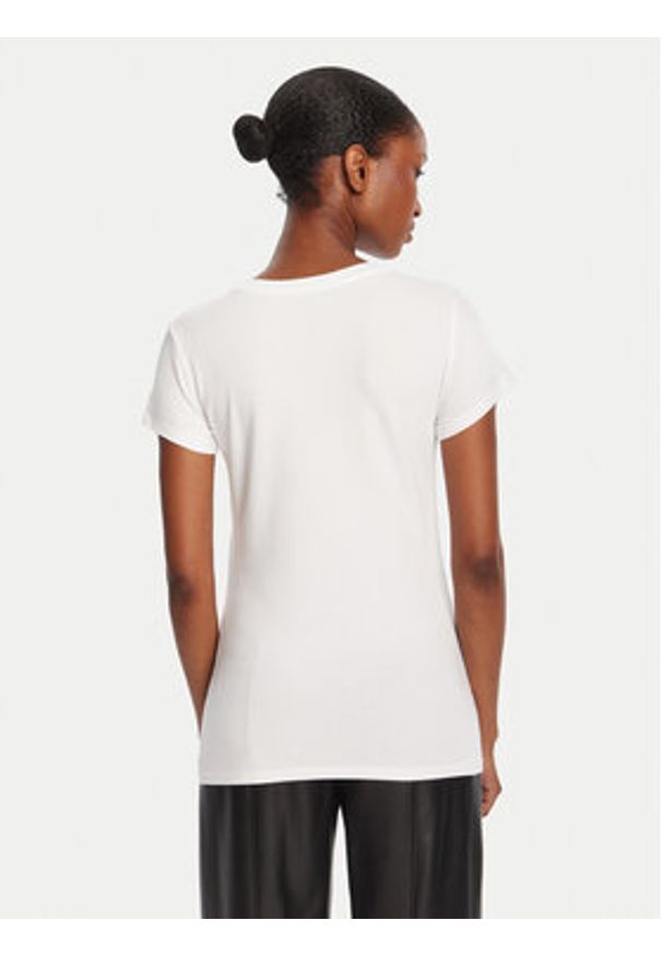 Armani Exchange T-Shirt XW001349 AF17173 U0002 Biały Regular Fit. Kolor: biały. Materiał: bawełna