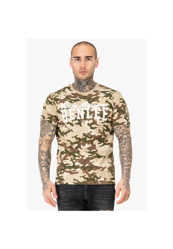 Koszulka Benlee Camdden. Kolor: wielokolorowy, zielony, brązowy