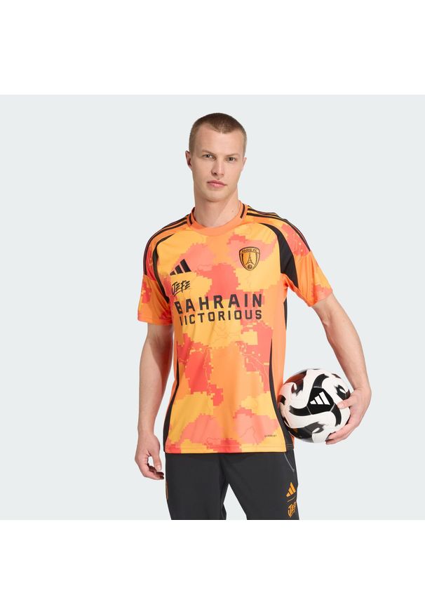 Adidas - Koszulka Paris FC Ninho. Kolor: wielokolorowy. Sport: piłka nożna