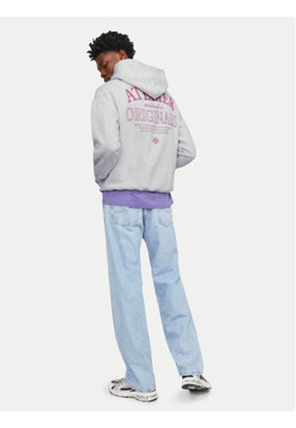 Jack & Jones Bluza Santorini 12253126 Biały Oversize. Kolor: biały. Materiał: bawełna, syntetyk