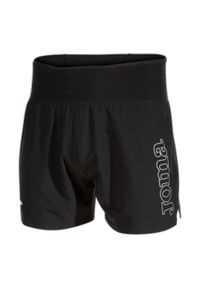 Szorty Joma R-night. Kolor: czarny, zielony, brązowy, wielokolorowy. Sport: bieganie #1