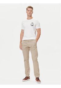 JOOP! Jeans T-Shirt 15 JJJ-28Alidor 30047014 Beżowy Modern Fit. Kolor: beżowy. Materiał: bawełna #9