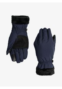 Rękawiczki damskie Jack Wolfskin Highloft Glove. Kolor: niebieski