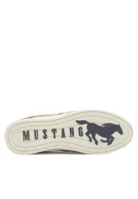 Mustang Półbuty 4138-312 Beżowy. Kolor: beżowy. Materiał: materiał #5