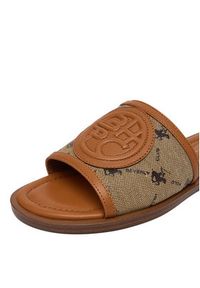 Beverly Hills Polo Club Klapki EO-HY6692-3 Brązowy. Kolor: brązowy. Materiał: materiał #6