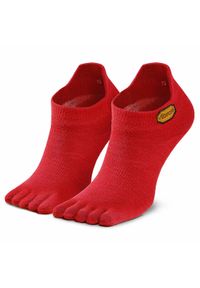 Vibram Fivefingers Skarpety krótkie Athletic No Show S18N04 Czerwony. Kolor: czerwony. Materiał: materiał #1