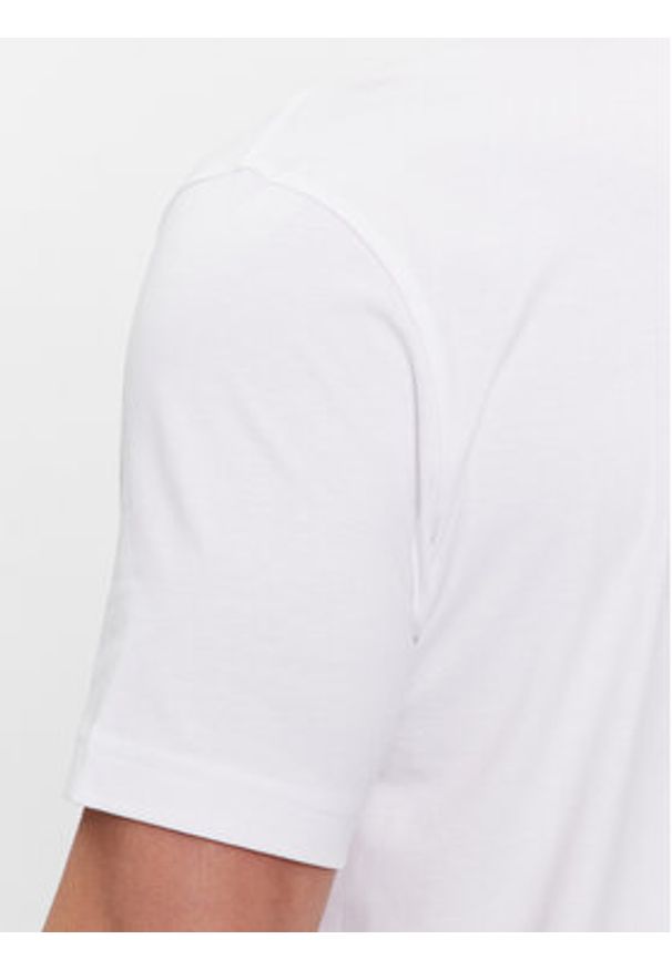 BOSS - Boss T-Shirt 50506373 Biały Regular Fit. Kolor: biały. Materiał: bawełna