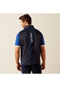 Kamizelka puchowa bez rękawów Ariat Fusion. Kolor: niebieski. Materiał: puch. Długość rękawa: bez rękawów #1