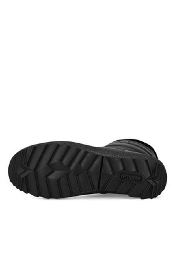 Remonte Botki R8480-01 Czarny. Kolor: czarny. Materiał: skóra