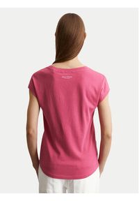 Marc O'Polo T-Shirt 516 2100 50073 Różowy Regular Fit. Typ kołnierza: polo. Kolor: różowy. Materiał: bawełna #3