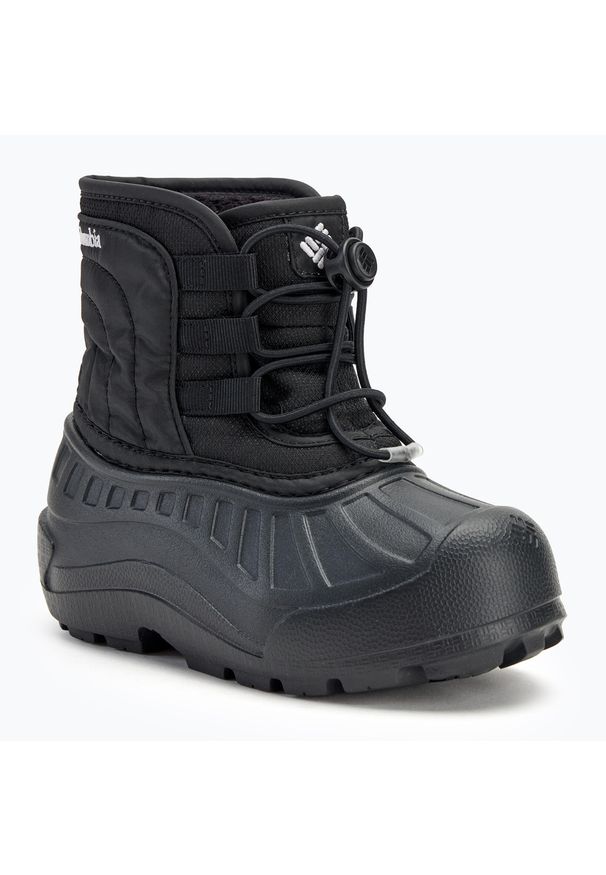columbia - Śniegowce dziecięce Columbia Powderbug Snowlite Lace. Kolor: czarny