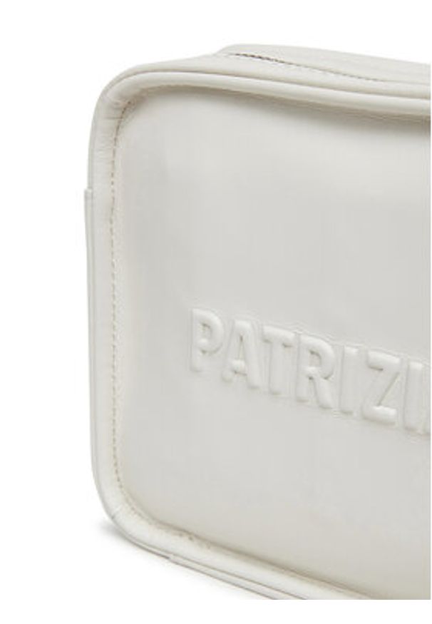 Patrizia Pepe Torebka 2B0127/L113 Biały. Kolor: biały. Materiał: skórzane