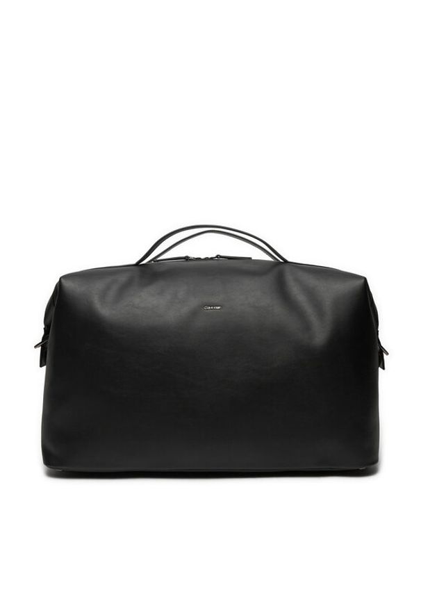 Calvin Klein Torba Ck Refined Weekender K50K512776 Czarny. Kolor: czarny. Materiał: skóra