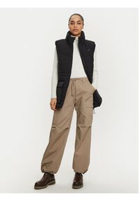 4f - 4F Bezrękawnik 4FWAW24TVJAF135 Czarny Loose Fit. Kolor: czarny. Materiał: syntetyk. Długość rękawa: bez rękawów #3