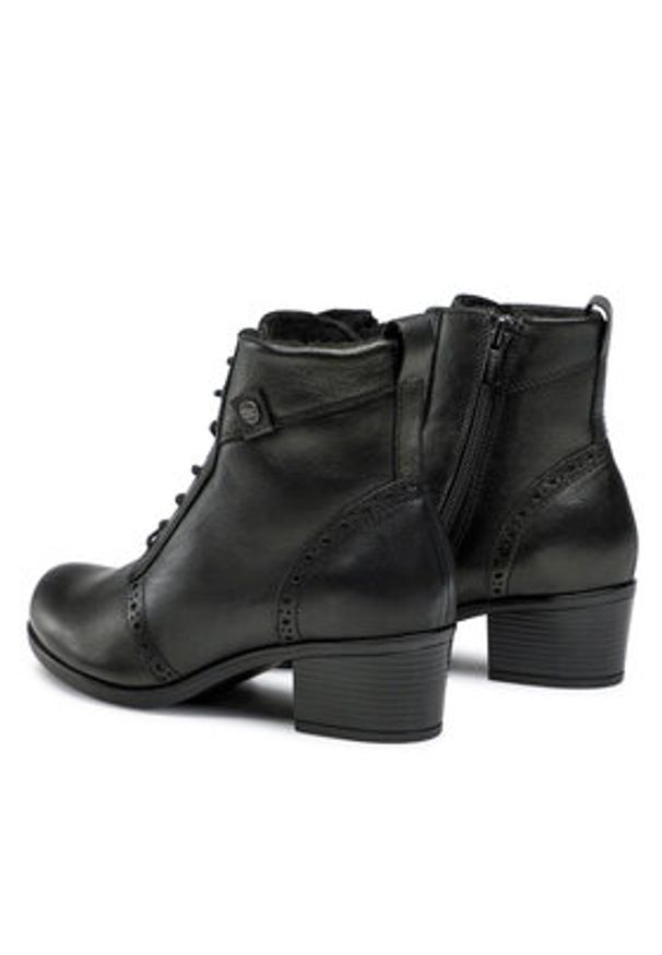 Lasocki Trzewiki EST-GUSTA-03 Czarny. Kolor: czarny. Materiał: skóra