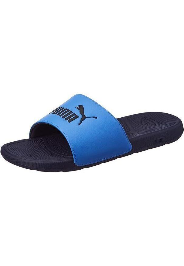 Czapka Puma Cool Cat 2.0, Mężczyźni. Kolor: niebieski. Materiał: skóra ekologiczna, materiał. Sport: pływanie