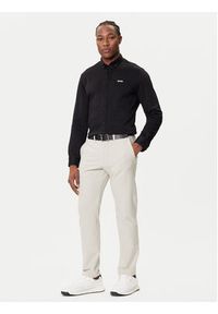 BOSS Spodnie materiałowe T_Commuter 50534303 Beżowy Slim Fit. Kolor: beżowy. Materiał: syntetyk #5