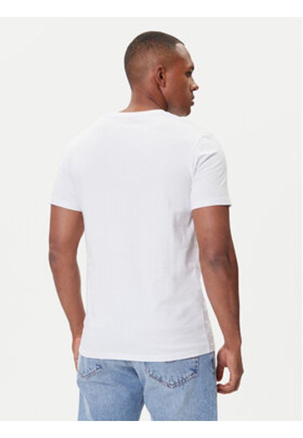 Ellesse T-Shirt Canaletto SHS04548 Biały Regular Fit. Kolor: biały. Materiał: bawełna