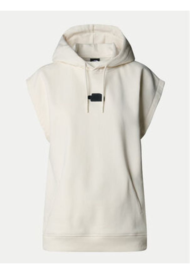The North Face Bluza NF0A8BW2 Beżowy Relaxed Fit. Kolor: beżowy. Materiał: bawełna