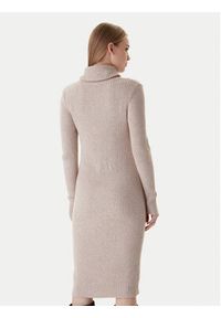 only - ONLY Sukienka dzianinowa Nellie 15363533 Beżowy Regular Fit. Kolor: beżowy. Materiał: syntetyk #4