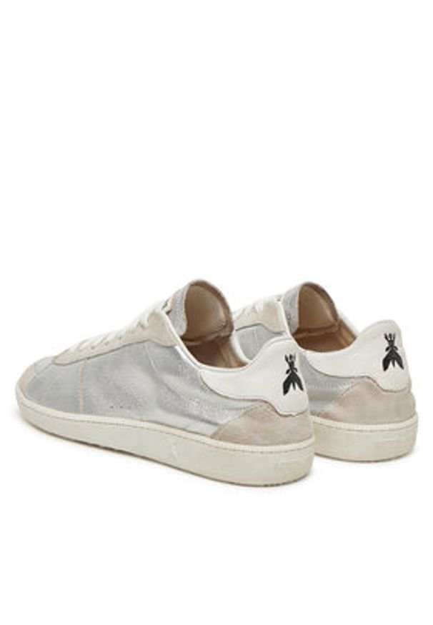 Patrizia Pepe Sneakersy SKIN 2Z0065/L154-S125 Srebrny. Kolor: srebrny. Materiał: skóra