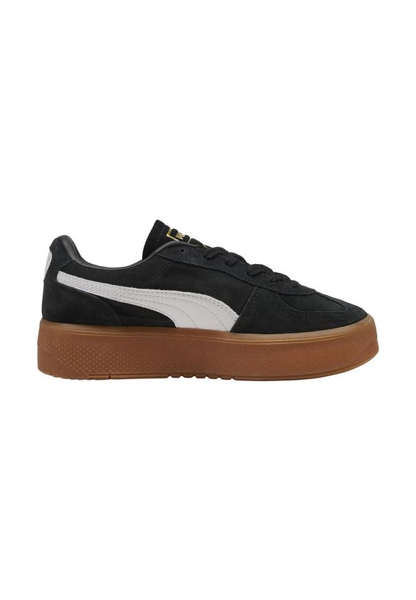 Buty Palermo Elevata Wns Puma Black-Gum. Kolor: wielokolorowy, biały, czarny. Materiał: guma. Sezon: lato. Sport: turystyka piesza