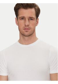 Resteröds Komplet 2 t-shirtów 27040 2 Biały Slim Fit. Kolor: biały. Materiał: bawełna #4