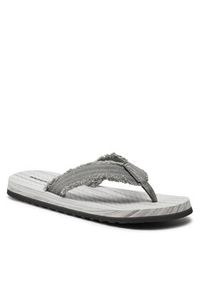 skechers - Skechers Japonki Tantric-Fritz 205098/GRY Szary. Kolor: szary. Materiał: materiał #3