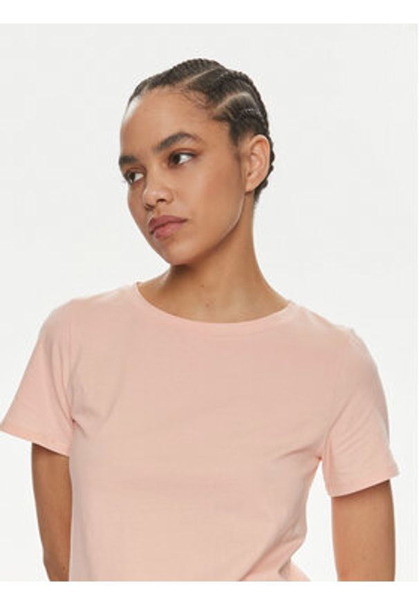 Weekend Max Mara T-Shirt Multif 2415971042 Różowy Regular Fit. Kolor: różowy. Materiał: bawełna