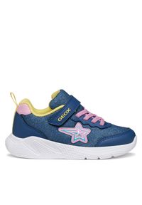 Sneakersy Geox. Kolor: niebieski