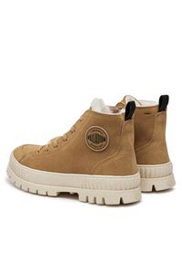 Palladium Trapery 74353-252-M Brązowy. Kolor: brązowy. Materiał: zamsz, skóra #4