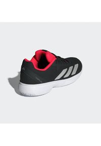 Adidas - adidas Buty do tenisa Courtflash JR4451 Czarny. Kolor: czarny. Materiał: materiał. Sport: tenis #3