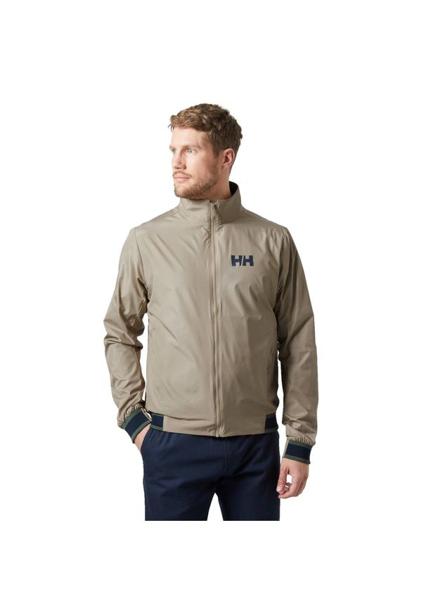 Kurtka uniwersalna męska Helly Hansen Salt Windbreaker Jacket. Kolor: szary