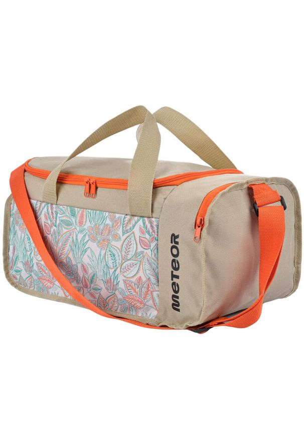 Torba Fitness Meteor Nanuq 20l. Kolor: pomarańczowy, wielokolorowy, beżowy. Sport: fitness