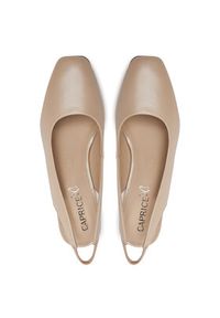 Caprice Czółenka 9-29500-42 Beżowy. Kolor: beżowy. Materiał: skóra #6