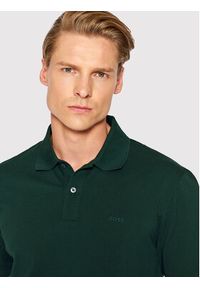 BOSS - Boss Polo Pallas 50468362 Zielony Regular Fit. Typ kołnierza: polo. Kolor: zielony. Materiał: bawełna