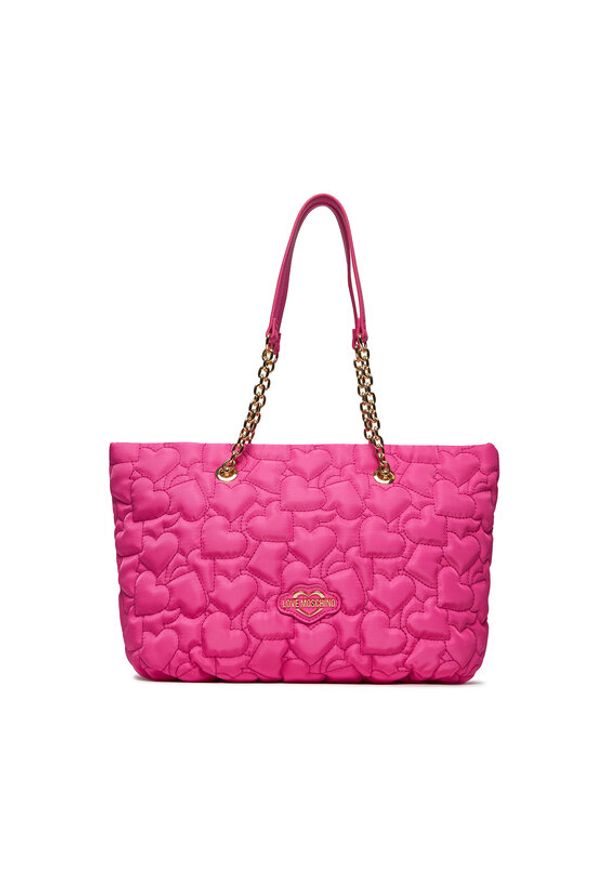 Love Moschino - LOVE MOSCHINO Torebka JC4028PP1ILE0615 Różowy. Kolor: różowy
