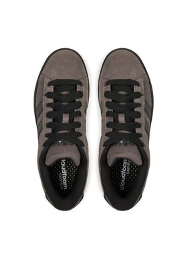 Adidas - adidas Sneakersy Grand Court Alpha JP7632 Szary. Kolor: szary. Materiał: skóra, zamsz