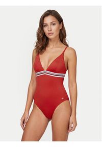 TOMMY HILFIGER - Tommy Hilfiger Strój kąpielowy UW0UW06357 Czerwony. Kolor: czerwony. Materiał: syntetyk #4