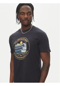 Quiksilver T-Shirt Ev Three Seas Ss EQYZT08051 Granatowy Regular Fit. Kolor: niebieski. Materiał: bawełna #3