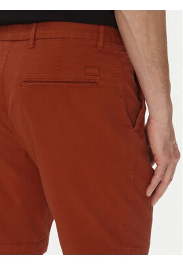BOSS Szorty materiałowe H-Slice 50540743 Pomarańczowy Regular Fit. Kolor: pomarańczowy. Materiał: bawełna
